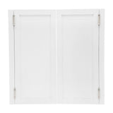 Swinging Doors, Cafe Doors, Double Wood Swing Door with Hinges, for Pet Gate Kitchen Shop Counter Entrance Partition, Auto Close TFCFL