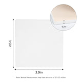 MAIKESUB Sublimation Blanks Drink Coasters Absorbent Coaster Sets of 6 Square Ceramic Drink Coaster for Tabletop Protection Suitable for DIY Crafts Painting Kinds of Cups Wooden Table Cool Home Decor MAIKESUB