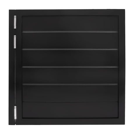 Cafe Door Swinging Door Wood Saloon Door Half Door for Kitchen Partition Doorways Bar, Single Wood Cafe Door Swinging Doors for Interior Entrance Partition Includes Hinges (Black, 35.4x35.4in) Pinelicorn