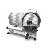KWS MS-10NT 320W Motor Electric Meat Slicer 10-Inch with 304 Stainless Steel coated with Teflon Blade, Frozen Meat/Cheese/Food Slicer Low Noise Commercial and Home Use [ ETL, NSF Certified ] KWS KitchenWare Station