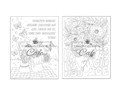 100 Inspirational Quotes Coloring Book for Adults: 100 Motivational Quotes, Positive Affirmations and Inspirational Phrases for Stress Relief and Relaxation WoodArtSupply