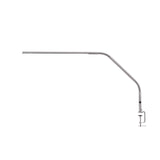 Daylight Company, LLC U35108 Slimline 3 Table Lamp-LED-80 CRI-Eye Care-4 Brightness Levels, 3,000 LUX at 30 cm, 1,065 LUMENS-4 Step DIMMER Mode, Brushed Steel, 25.6 x 30 x .8 daylight