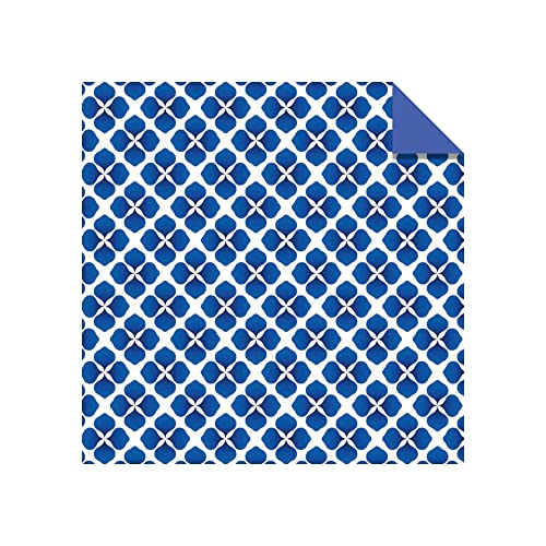 Origami Paper 200 sheets Blue and White Patterns 6" (15 cm): Double Sided Origami Sheets Printed with 12 Different Designs (Instructions for 6 Projects Included) - WoodArtSupply