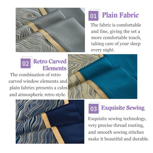 XHCTNN Bed Runners and Matching Cushion Cover, Sided Bed Throws Satin Bedding Scarf Protection Bedroom Home Decoration for Single Double King Size(D,20 * 94"-Bed Runners) XHCTNN