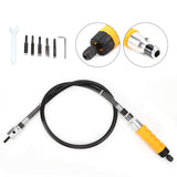 Electric Chisel, with Wrench Carving Chisel, Woodworking Yellow Handle Power for Professional Carvers Amateurs Denkerm