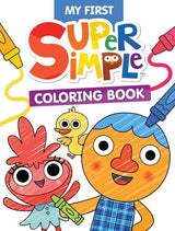 My First Super Simple™ Coloring Book (Super Simple Kids Coloring Books) WoodArtSupply