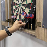 DMI Sports Dublin Bristle Dartboard Cabinet Set - Bristle Dartboard Included DMI Sports