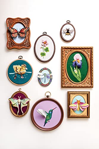 Stumpwork Embroidery & Thread Painting: Stitch 3-D Nature Motifs WoodArtSupply