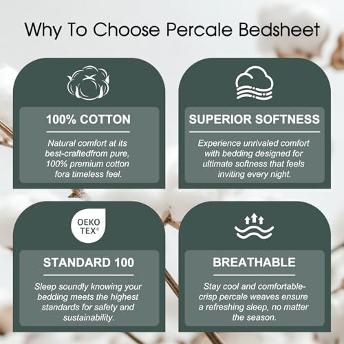 Ivellow Twin Sheets Set Kids 100% Natural Cotton Sheets Soft Breathable Durable Lightweight Crispy Percale Bed Sheets 16" Deep Pocket Excavator Car Patterned Kids Twin Bedding Dorm Essentials Ivellow