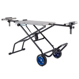 Evolution MCSSTAND | Mitering Chop Saw Stand with Powerlift Assist | Heavy-Duty Steel Frame | All-Terrain Wheels | Compatible with Evolution S355MCS, S380CPS, S355CPSL, EVOSAW380 | Gas-Strut Lift Evolution