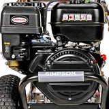 SIMPSON Cleaning PS60843 PowerShot 4400 PSI Gas Pressure Washer, 4.0 GPM, CRX 420cc Engine, Includes Spray Gun and Extension Wand, 5 QC Nozzle Tips, 3/8-inch x 50-foot Monster Hose, 49-State SIMPSON