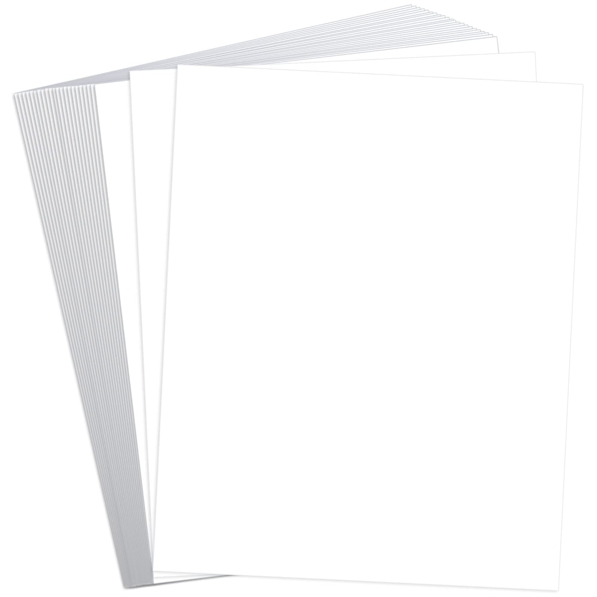 White Cardstock, 8x10 Cardstock Paper, 250gsm Thick Cardstock, Smooth Card Paper,90 Lb Heavy Card Stock Paper, Printer Paper For Stationary Printing, Invitations, Cards, Menus, Images(25Sheets) Joyberg