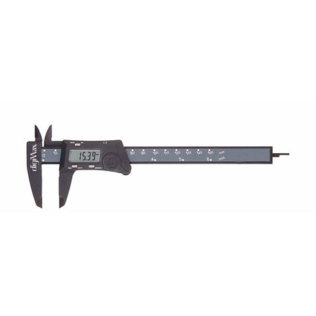 Wiha 41101 Digital Caliper, Inch and Metric, 6" DigiMax Wiha