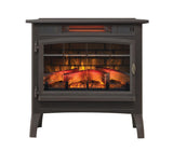 duraflame Freestanding Electric Fireplace Stove Heater with 3D Flame Effect for 1,000 Sq. Ft, Bronze Duraflame