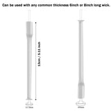15 Pcs Candle Wick Placing Tube Candle Wick Centering Placement Booster Tools for DIY Candle Making ANTUNIHOD