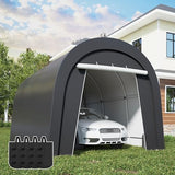 Wisteria Lane Heavy Duty Carport with 4 Cloth Bags, All-Weather Portable Garage with 2 Roll-up Doors, Car Canopy Storage Shelter Shed for Cars, Truck, or Garden Tools, 10' x 15' Wisteria Lane