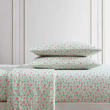 Betsey Johnson - Twin XL Bed Sheets, Fade & Wrinkle Resistant Bedding Set with Matching Sham(s), Soft & Lightweight Bedding Essentials (Flower Fun Green, Twin XL) Betsey Johnson