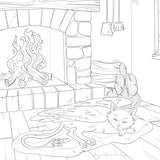 Everyday Magic: A Cozy Fantasy Coloring Book (Dover Adult Coloring Books) WoodArtSupply