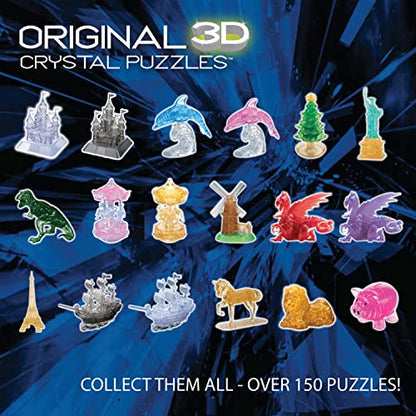 BePuzzled, Dragon Deluxe Original 3D Crystal Puzzle, Ages 12 and Up