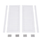 Undercat Swinging Door Cafe Doors, Solid Wood Partition Door, Two-Way Saloon Doors, Half-Waist Dividing Doors for Hallway Porch Kitchen Bar Pub Entrance Partition, 33.46 * 35.43 in, White Undercat