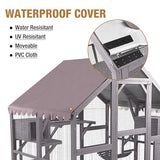 Cat House Outdoor Catio Extra Large Cat Enclosures with Waterproof Cover,Perfect for Cats Playpen GUTINNEEN