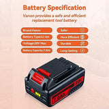 VANON 2Pack Lithium LB2X4020 7.0Ah 20V MAX Replacement for Black and Decker 20V Battery LBXR20 LBXR20-OPE LB20 LBX20 LBX4020 LB2X4020-OPE Visit The Store VANON