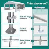 GARTOO 20' x 20' Canopy Party Tent & Carport - Heavy Duty Outdoor Wedding Gazebo with 4 Sand Bags, Event Shelter Canopy for Outdoor Event, Wedding, Birthday Party GARTOO