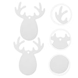 COLLBATH 8pcs Perfume Car Diffuser Accessory Car Diffuser Replacements DIY Car Air Freshener DIY Sublimation Blanks Felt Car Air Freshener Pads Air Freshener Car COLLBATH