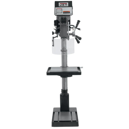 JET 15-Inch Step Pulley Drill Press, 6 Speed, 1Ph 115/220V (Model J-A3816) - WoodArtSupply