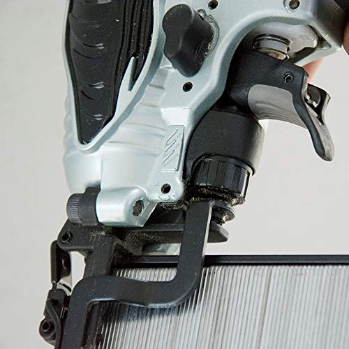 Metabo HPT Finish Stapler | Pro Preferred Brand of Pneumatic Nailers | 18 Gauge | 1/4-Inch Narrow Crown | Accepts 1/2-Inch to 1-1/2-Inch Staples | Ideal for Trim Work, Furniture & Cabinetry | N3804AB3 Metabo HPT