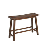 Boraam Sonoma Bench, 9"D x 33"W x 24"H, Chestnut Boraam