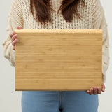 Script Initial Personalized Bamboo Cutting Board - Customizable Kitchen Gadgets, Ideal for Charcuterie Boards & Wedding Registry, Large Chopping Board with Unique Design, Gift for New Home 10" X 14" Personalization Universe