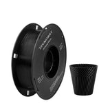 TPU Filament 1.75mm, TINMORRY 95A TPU Flexible 3D Printing Filament, 1 kg (2.2 lbs)/Spool, Black TINMORRY