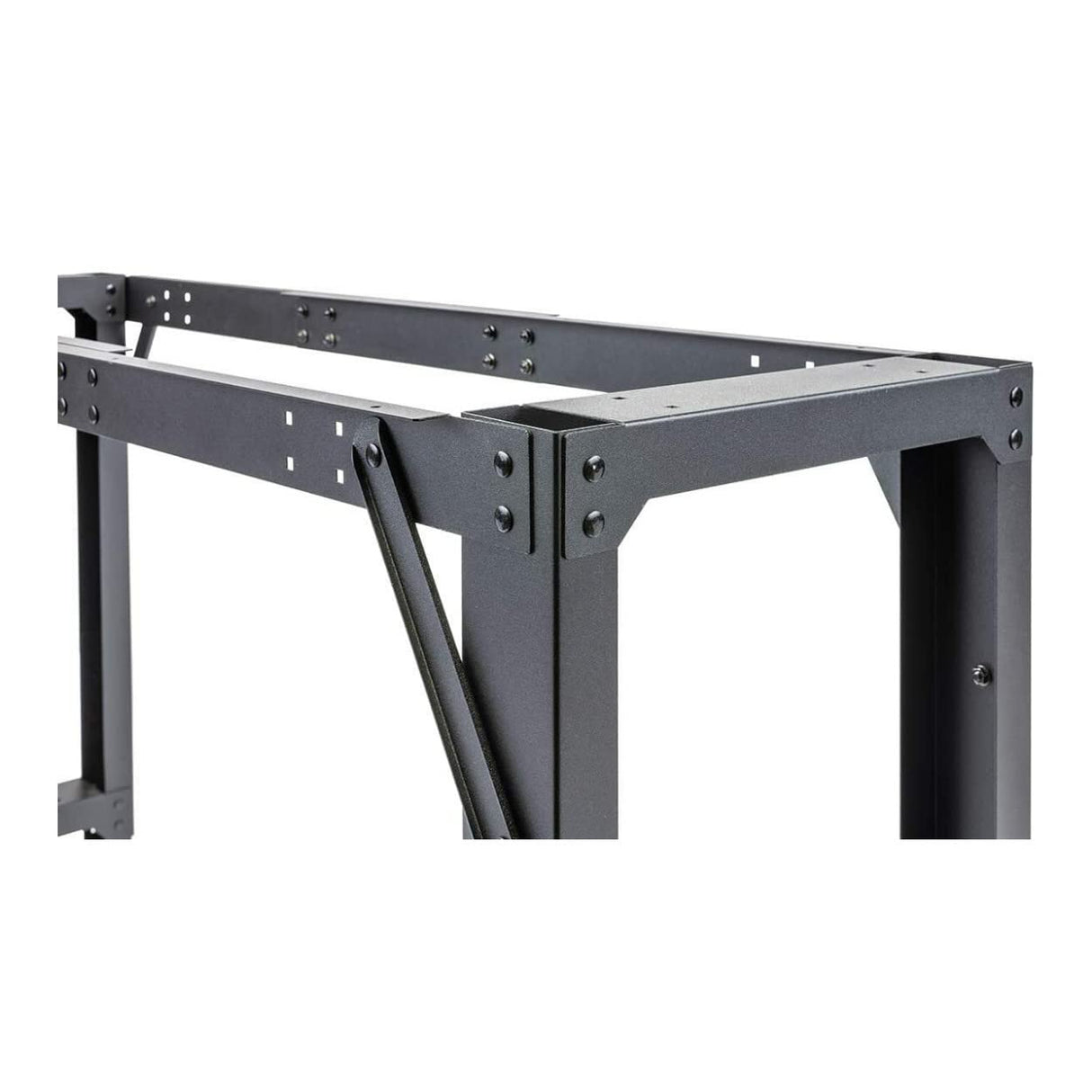 Montezuma Adjustable Steel Multi-Use Workspace Frame, 64" x 17" x 41" Montezuma
