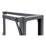 Montezuma Adjustable Steel Multi-Use Workspace Frame, 64" x 17" x 41" Montezuma