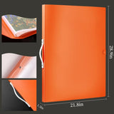 YMNLWZ Puzzle Storage 1000 Pieces Large-Capacity Storage Puzzle, 20 Transparent Pockets, Portable, Dustproof and Stain-Proof, Suitable for Puzzle Lovers to Collect Puzzle Storage Gifts (Black) YMNLWZ