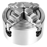 4-Jaw Metal Lathe Chuck, 3inch K72-80 4-Jaw Independent & Reversible Jaw Metal Lathe Chuck Turning Machine Accessories Vikye