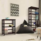 Casual Home Mission Style 5-Shelf Bookcase, Espresso Casual Home