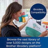 Brother SE700 Sewing and Embroidery Machine with Hoop Area - Touchscreen, USB Port, and Wireless Connectivity - 135 Built-in Designs & 103 Stitches Bundle with Sewing Accessories (5 Items)