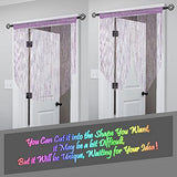 Atsweetlife Door String Curtain Doorway Beads Curtains,Hanging Room Divider Beaded Decor Hippie Glitter Fringe Panel Closet Window Doors Sequin Sheer Boho Doors Tassel (Purple) Atsweetlife