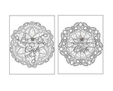 125 Mandalas: An Adult Coloring Book Featuring 125 of the World’s Most Beautiful Mandalas for Stress Relief and Relaxation Independently Published Iaerlllt