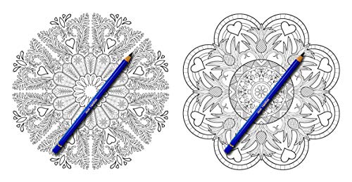 The Art of Mandala: Adult Coloring Book Featuring Beautiful Mandalas Designed to Soothe the Soul KAVNLON
