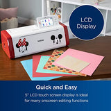 Brother ScanNCut DX SDX230Di Disney Cutting Machine, Includes 152 Built-in Disney Designs for Vinyl, Paper Crafting, and More Brother