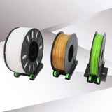 Yeebyee 3D Printer Filament Holder Universal Adjustable Material Shelf Fixed Support Tray Mount Rack Bracket with Bearing Pulley for PLA ABS 0.5kg-3kg All 3D Printer Filament Yeebyee