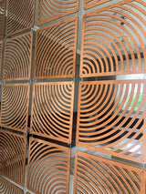 Hanging Wooden Room Divider Panels – CNC Cut Birch Plywood | Decorative Wall Partition | 12 Panels Set Generic