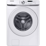 Samsung WF45T6000WPR White Front Load Laundry Package SAMSUNG