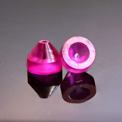 DUROZZLE Ruby Tip 3D Printer Nozzles, Hardened & Abrasion Resistant for Bambu Lab P1P / P1S / X1 / X1C Upgraded Hotend High Speed 3D Printing (Bambu Lab, 0.4mm)