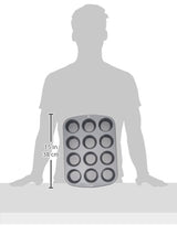 Wilton Recipe Right Muffin Pan, 12-Cup Non-Stick Muffin Pan Wilton