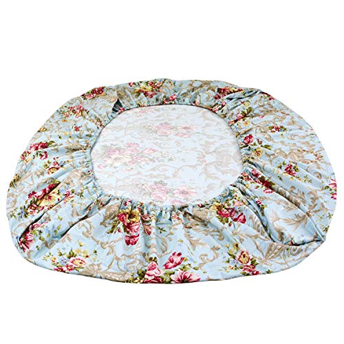 FADFAY Shabby Floral Bedding Elegant Peony Sheets Set Luxury Bedding Collections 800 Thread Count 100% Egyptian Cotton Deep Pocket, 4 Piece-Twin XL Size FADFAY