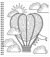 Large Print Easy Color & Frame - Stress Free (Adult Coloring Book) New Seasons